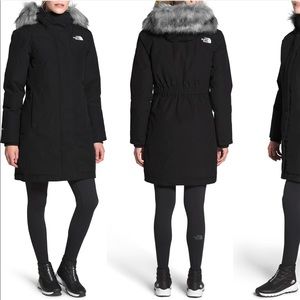 North Face Black with hood